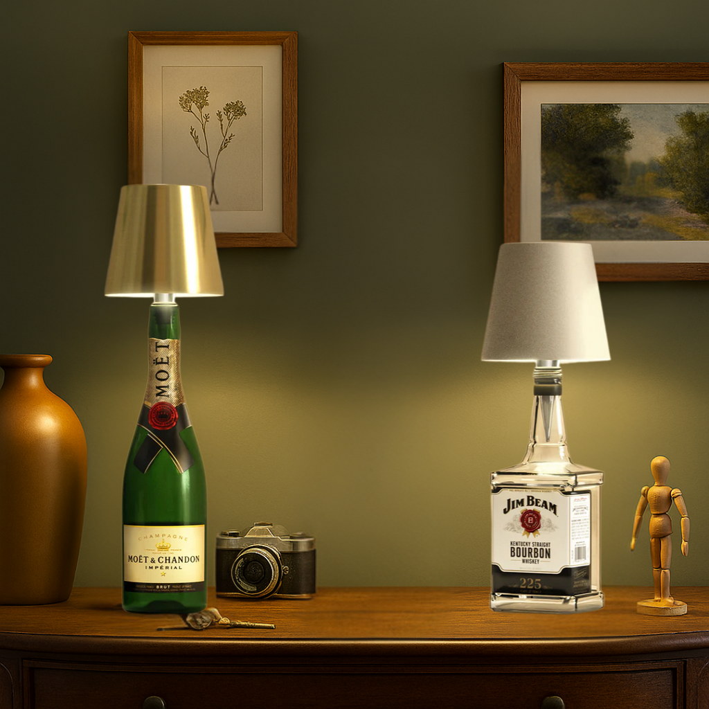 AuraBottle™ – Draadloos Flessenlicht