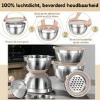 Allur-e™ StackBowls – RVS Schalenset