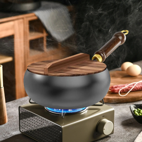 Allur-e™ Iron Wok – Anti-aanbak Zonder Giftige Coating