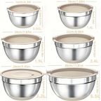 Allur-e™ StackBowls – RVS Schalenset
