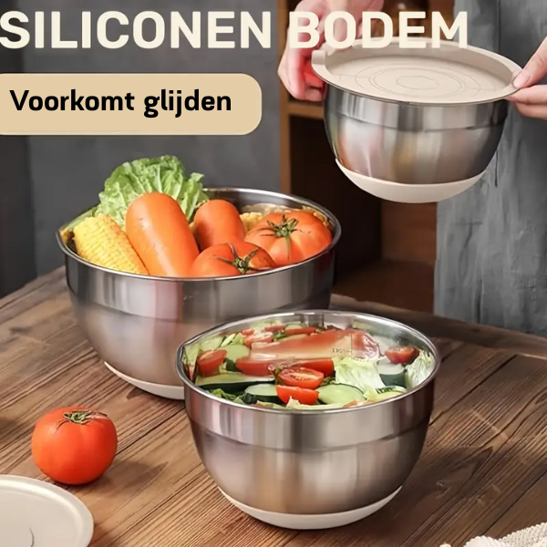 Allur-e™ StackBowls – RVS Schalenset