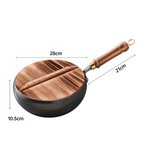 Allur-e™ Iron Wok – Anti-aanbak Zonder Giftige Coating