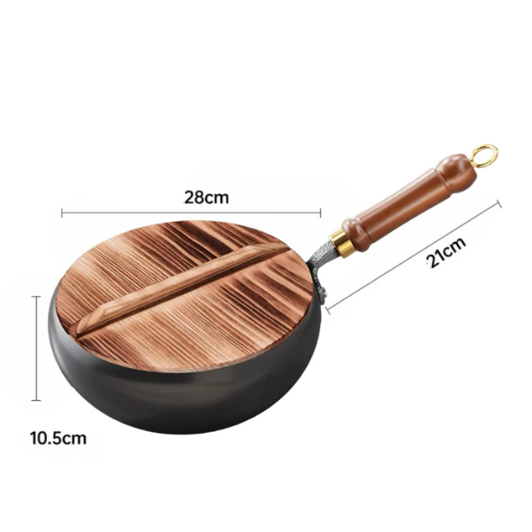 Allur-e™ Iron Wok – Anti-aanbak Zonder Giftige Coating