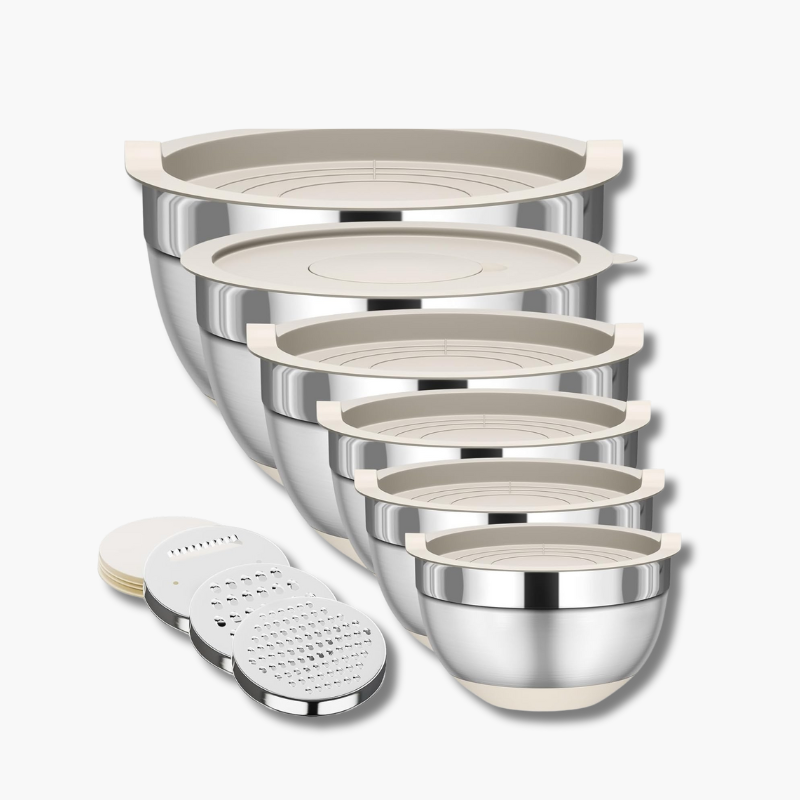 Allur-e™ StackBowls – RVS Schalenset