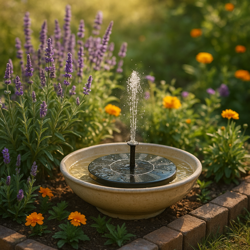 GardenFlow™ – De Solar Fontein voor een Levendige Tuin