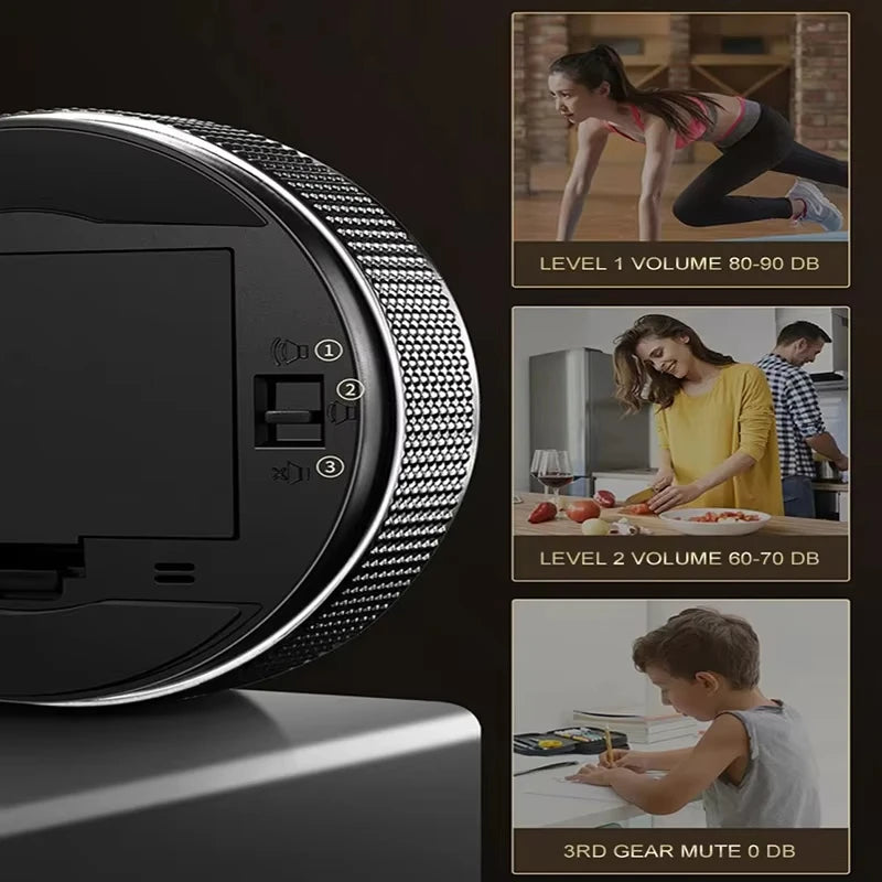 “Digitale Keukentimer – Magnetisch met Handmatige Countdown”