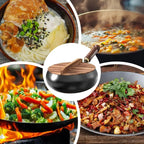 Premium Handgesmede Wokpan – Gezond Koken zonder Coating