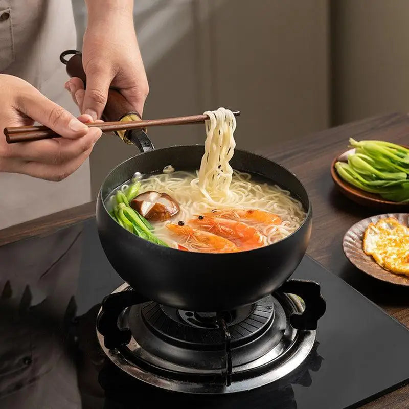 Premium Handgesmede Wokpan – Gezond Koken zonder Coating