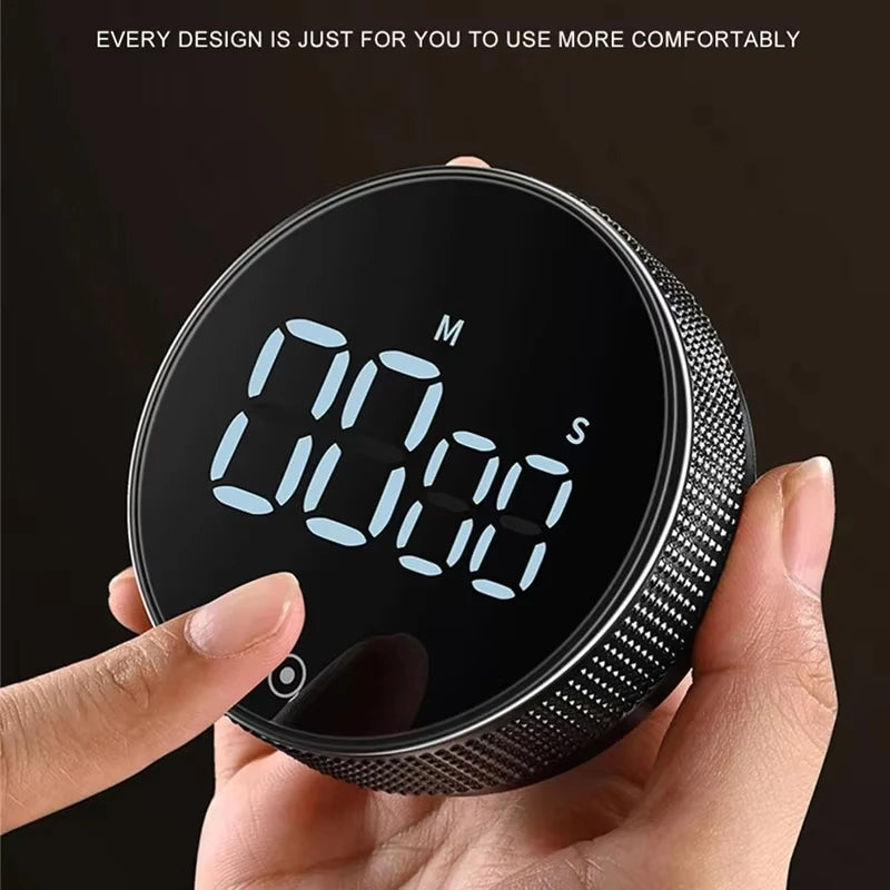 “Digitale Keukentimer – Magnetisch met Handmatige Countdown”