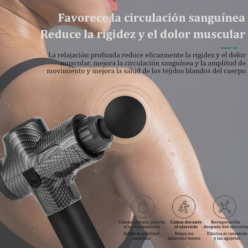 “Deep Muscle Massage Gun – Complete Set”