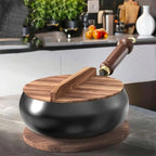 Premium Handgesmede Wokpan – Gezond Koken zonder Coating