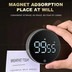 “Digitale Keukentimer – Magnetisch met Handmatige Countdown”