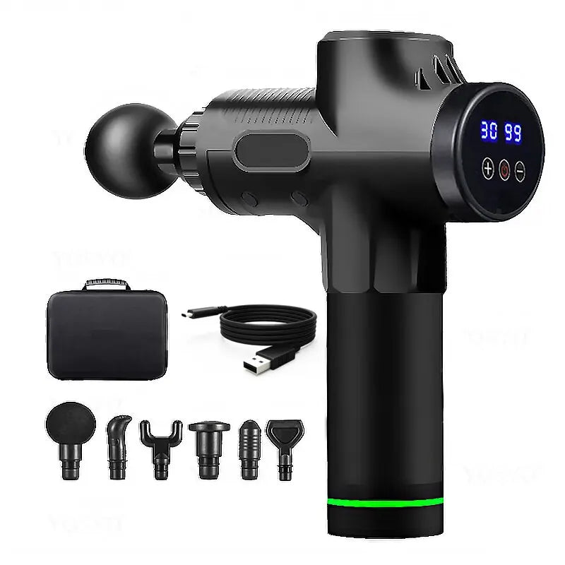“Deep Muscle Massage Gun – Complete Set”